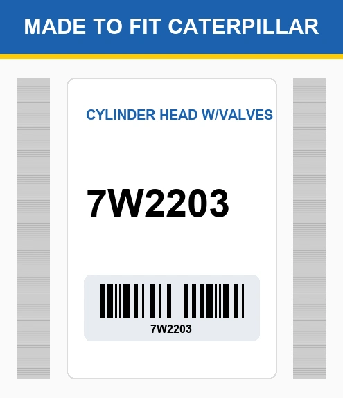 7W2203 Cylinder Head W/Valves Made To Fit