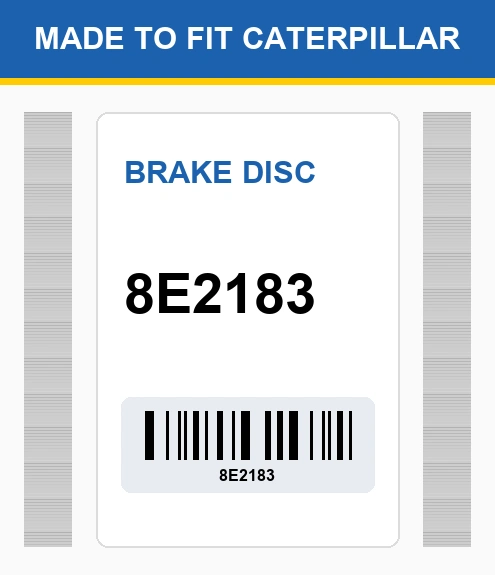 8E2183 Brake Disc Made To Fit