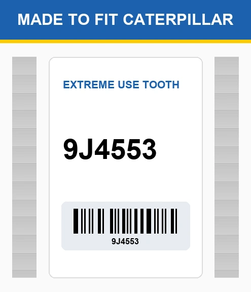 9J4553 Extreme Use Tooth Made To Fit