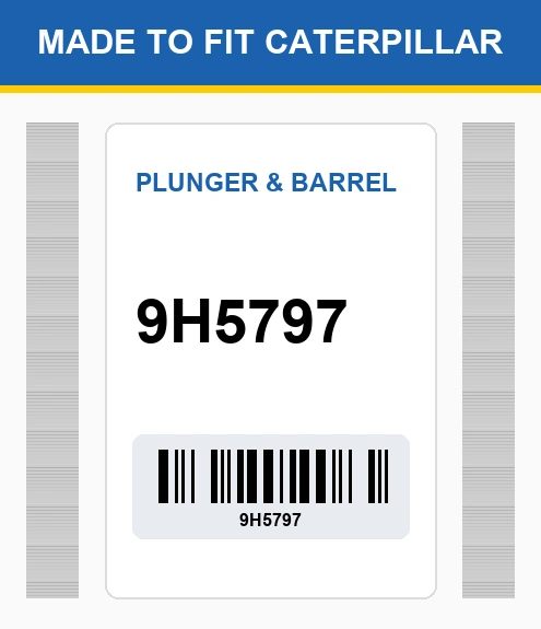 9H5797 Plunger & Barrel Made To Fit
