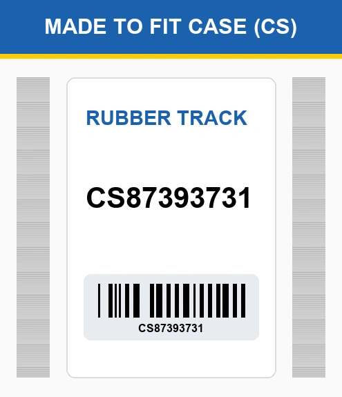 Cs87393731 Rubber Track Made To Fit (Cs)