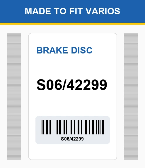 S06/42299 Brake Disc Made To Fit