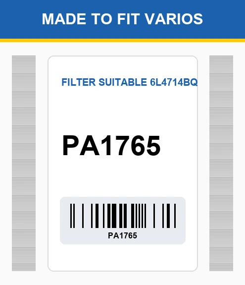 Pa1765 Filter Suitable 6L4714Bq Made To Fit