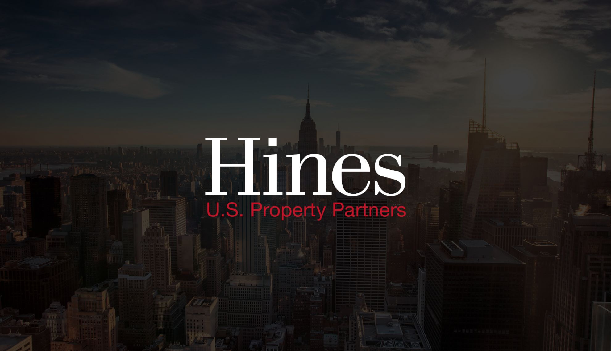 Hines U.S. Property Partners initial capital raise represents… Hines