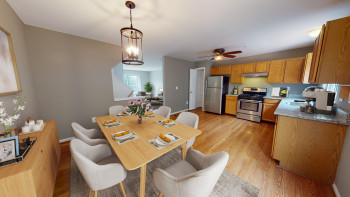 Dining Room and Kitchen