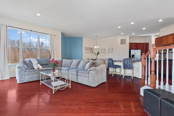 Family room- a natural light lovers paradise!