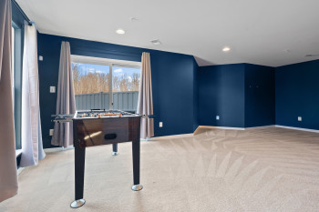 Sliders to back yard- backs to trees for privacy!