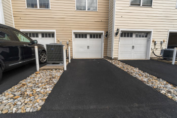 Garage with Driveway