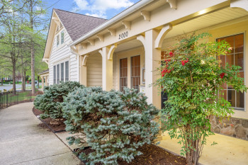 View of exterior entry