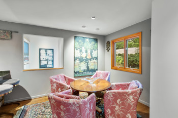 Dining room featuring wood finished floors