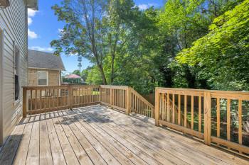 Exterior Rear Deck