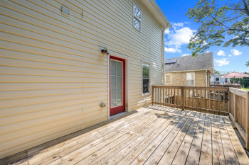 Exterior Rear Deck