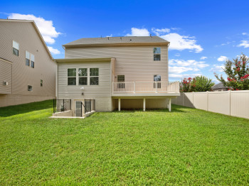 Back of property