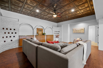 Basement recreation room