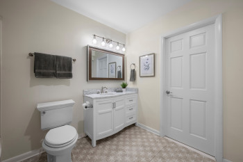 Basement bath