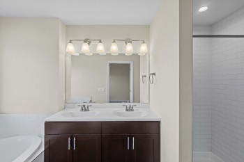 Primary En-Suite Double Vanity