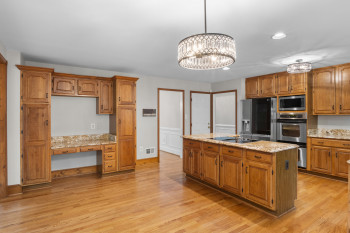 Built-in Pantry & Desk, Space for a Large Table