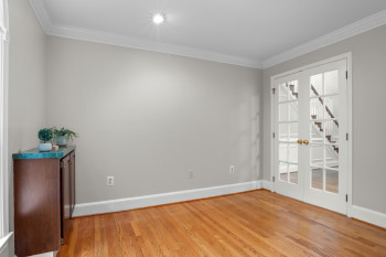 French Doors Study/Office Space