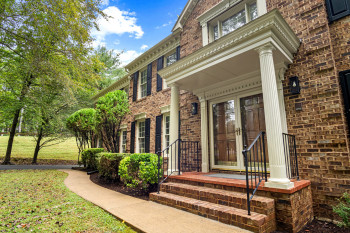 Lovely Double Front Door Entry