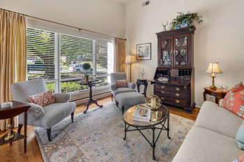 Comfortable and inviting Living Room