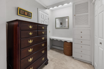 Dressing table and Built-ins in Dressing Room
