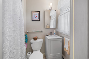 Primary Bath with stall shower