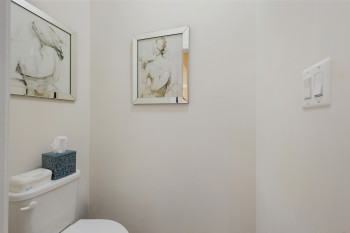 Extra benefit...separate private toilet room inside Primary bathroom