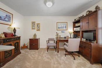 Alternate view of upper level bedroom 3 currently an office