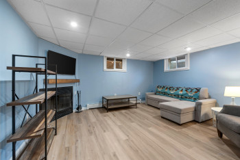 Cozy nights in front of the fire watching a movie