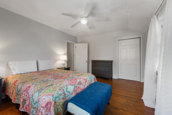 Primary Bedroom looking towards hall