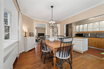 Dining Room looking towards open kitchen