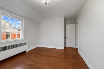 Bedroom 2 looking toward entry from hall