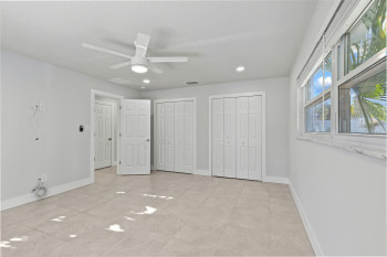 Primary Bedroom view of closets.