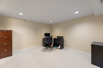 Office/Bedroom in basement