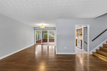 Gleeming Hardwood Floors throughout the home