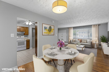 Imagine your touch to the Dining Area and Living Room.