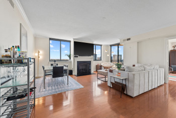 Spacious Living & Dining Room