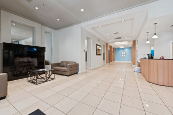 Lobby with full-time concierge