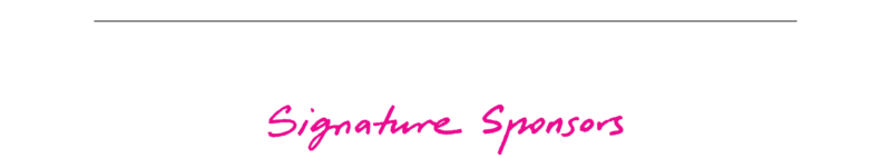Signature Sponsor title releflexions