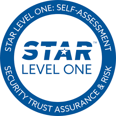 CSA STAR Level One badge