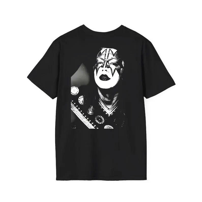 Retro Ace Frehley T-Shirt – Vintage Style Rock Merch, Unisex Cotton Tee for Fans - Media 2