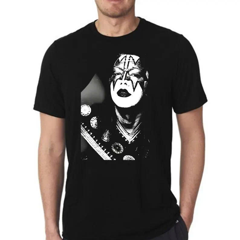 Retro Ace Frehley T-Shirt – Vintage Style Rock Merch, Unisex Cotton Tee for Fans - Media 3
