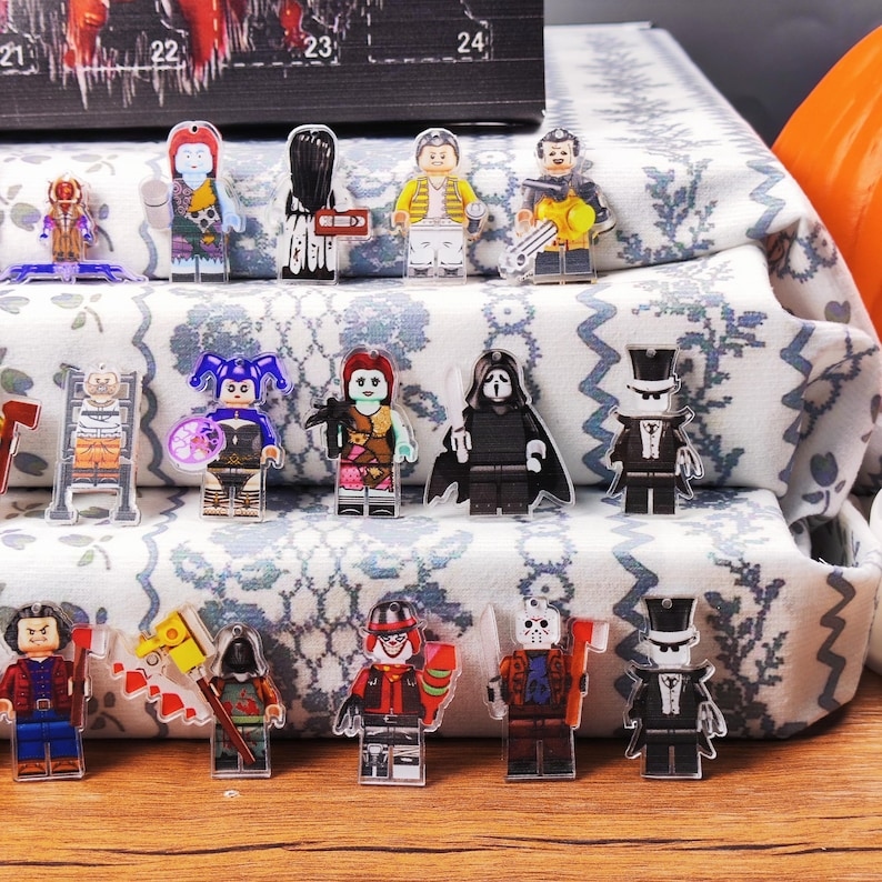 Horror Movie 2D Advent Calendar 2025 Slasher Villains Christmas Countdown
