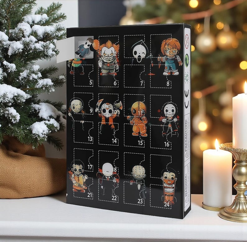 2D Horror Movie Advent Calendar 2025 24 Villain Resin Figurines - Media 4