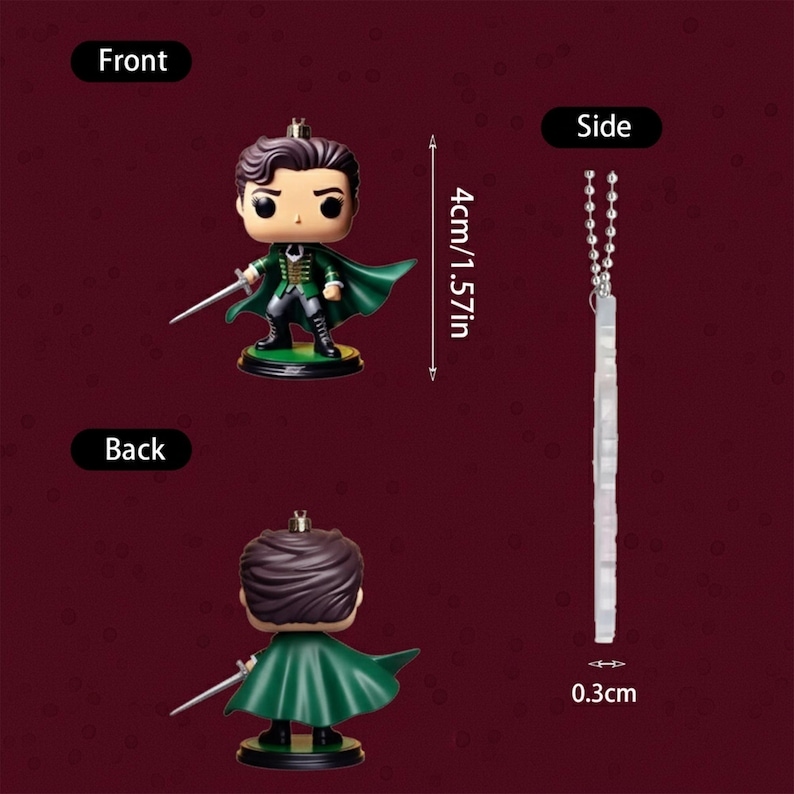 2D Superhero Advent Calendar 2025 – 24 Dark Vigilante Ornaments – Christmas Countdown Gift for Comic Fans & Action Hero Collectors - Media 3