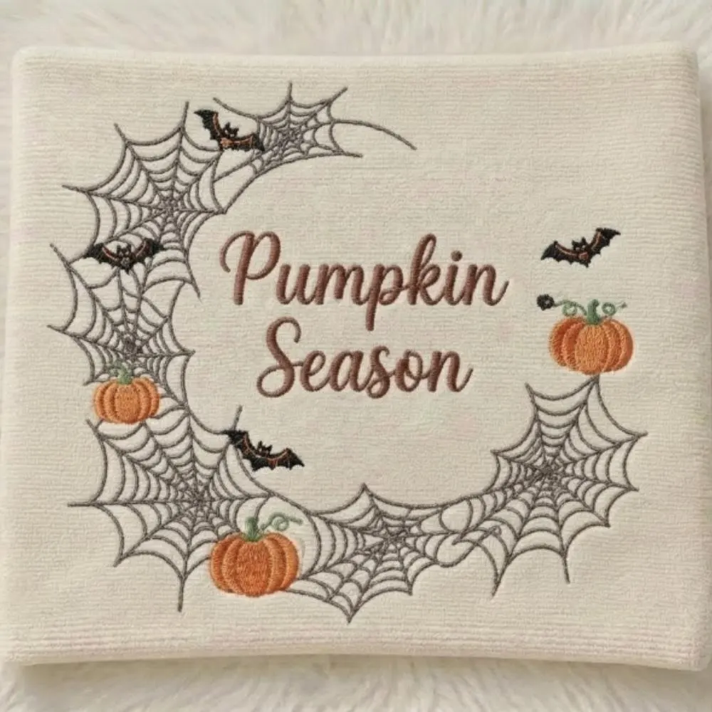 Personalized Baby's First Halloween Blanket, Custom Embroidered Pumpkin Season Blanket, Spooky Cute Newborn Gift, Fall Nursery Decor YB1603