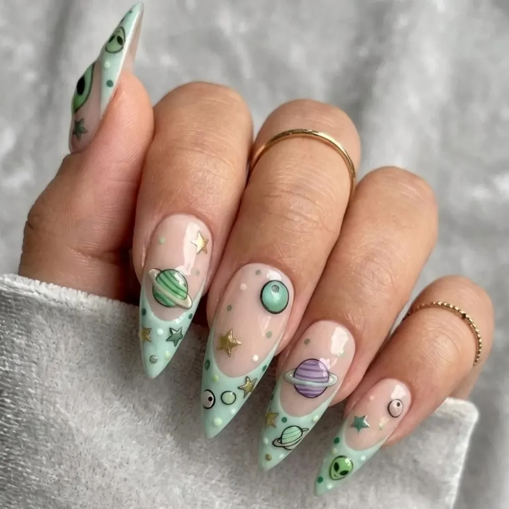 press on nails, custom press on nails, fake nails, Nails Art, stained glass nails, gold press on nails, 3d press on nails, luxury press on nails, handmade press on nails