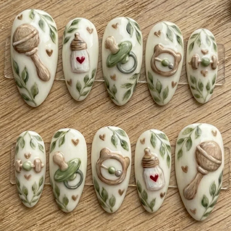 press on nails, custom press on nails, fake nails, Nails Art, stained glass nails, gold press on nails, 3d press on nails, luxury press on nails, handmade press on nails