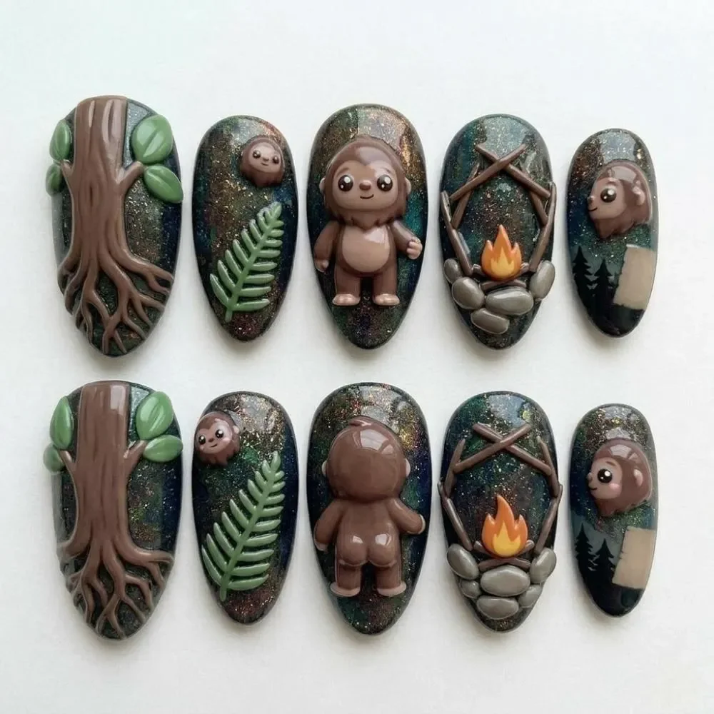 press on nails, custom press on nails, fake nails, Nails Art, stained glass nails, gold press on nails, 3d press on nails, luxury press on nails, handmade press on nails