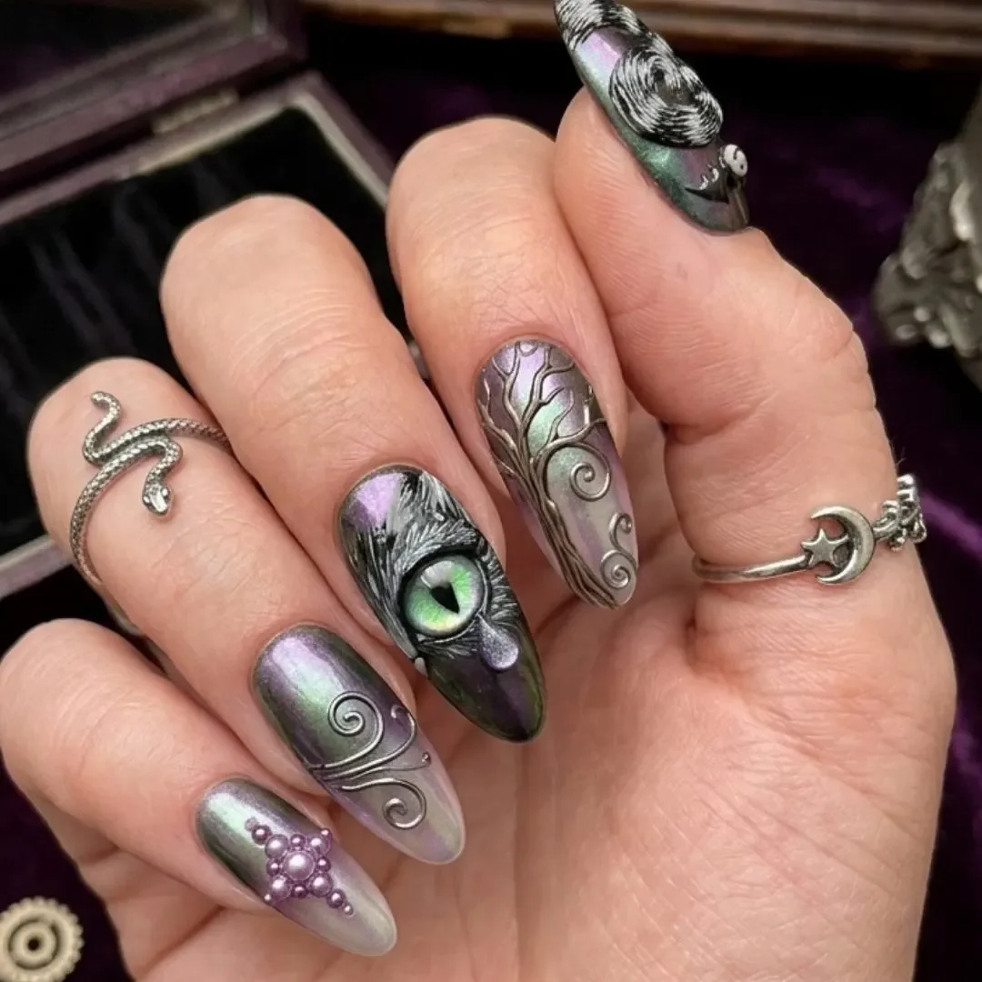 press on nails, custom press on nails, fake nails, Nails Art, stained glass nails, gold press on nails, 3d press on nails, luxury press on nails, handmade press on nails